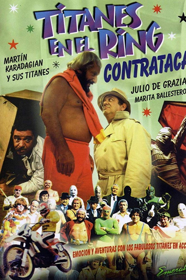 Titanes en el Ring Contraataca poster