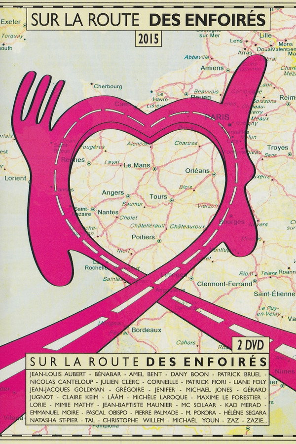 Les Enfoirés 2015 - Sur la route des Enfoirés 海报