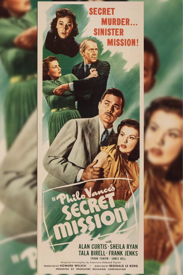 Philo Vance's Secret Mission 海报