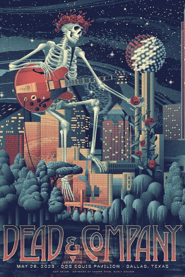 Dead & Company: 2023-05-26 Dos Equis Pavilion, Dallas, TX poster