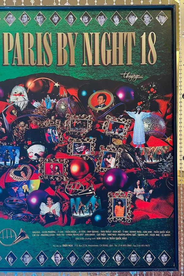 Paris By Night 18: Merry Christmas 海报