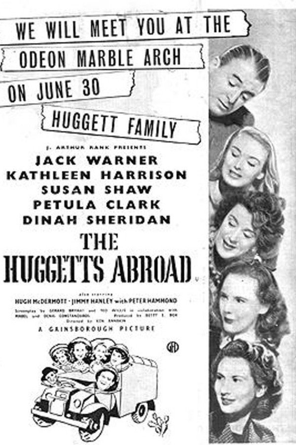 The Huggetts Abroad poster