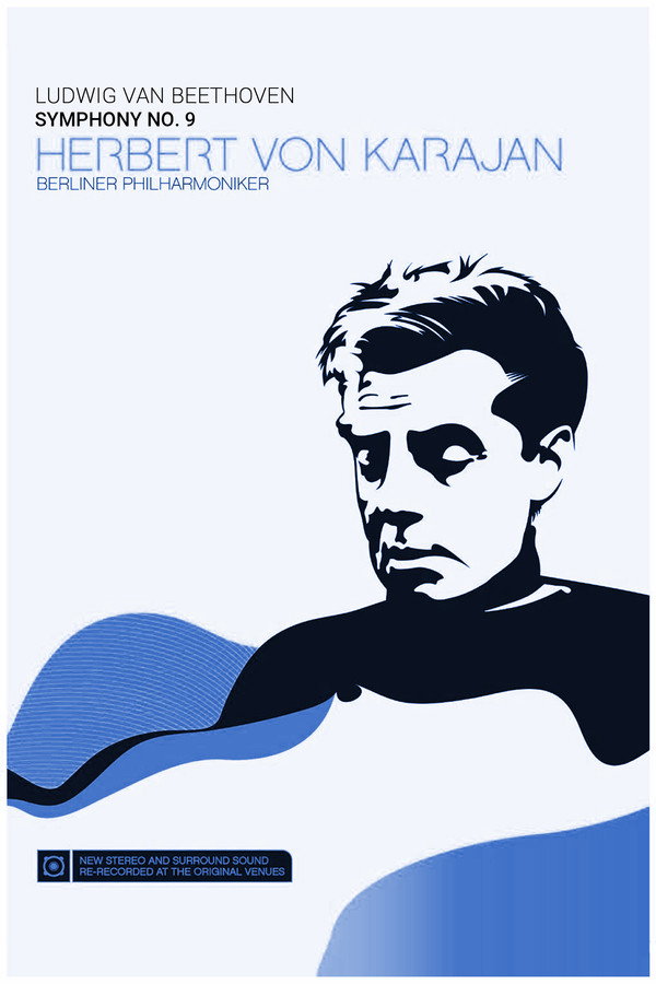 Karajan: Ludwig van Beethoven: Symphony no. 9 海报