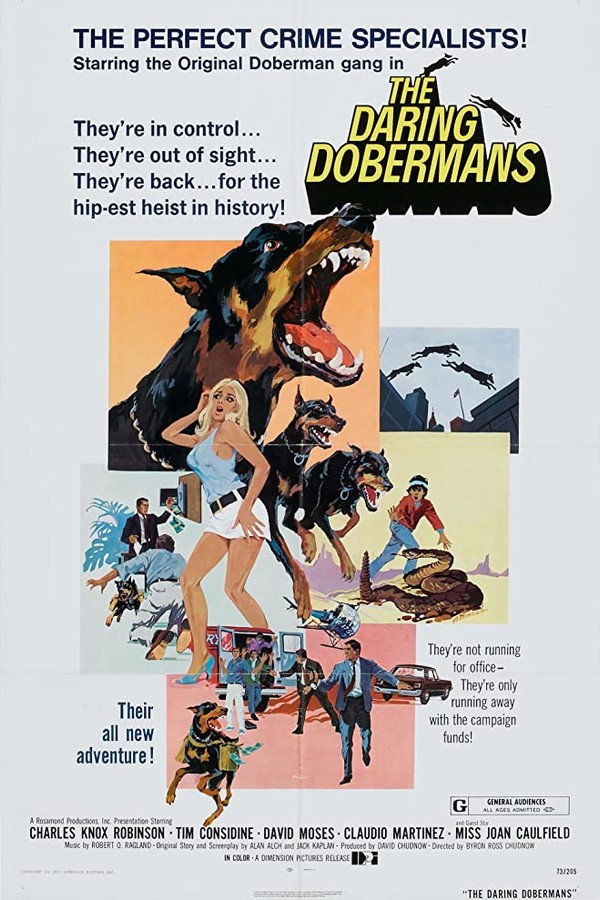 The Daring Dobermans 海报