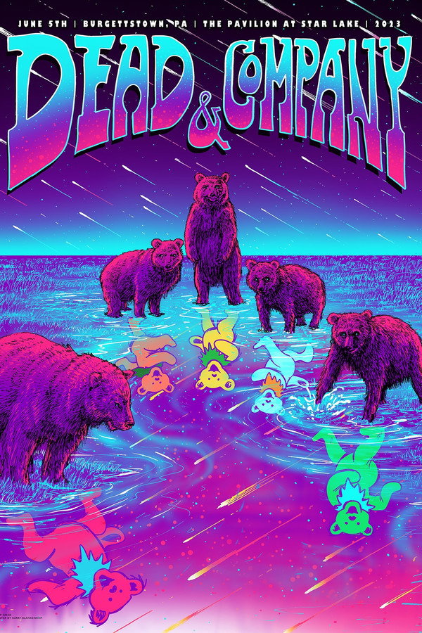 Dead & Company: 2023-06-05 The Pavilion at Star Lake, Burgettstown, PA, USA poster