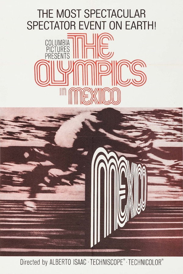 The Olympics in Mexico poster