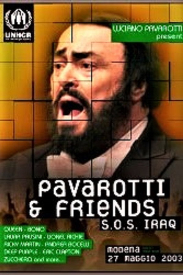 Pavarotti & Friends for SOS Iraq poster