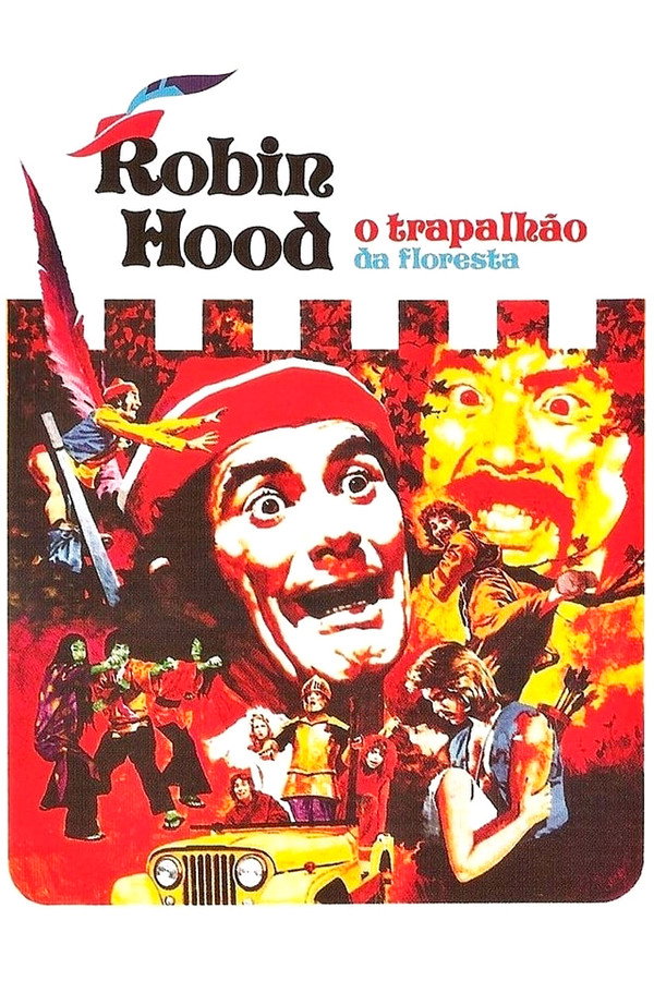Robin Hood, O Trapalhão da Floresta 海报
