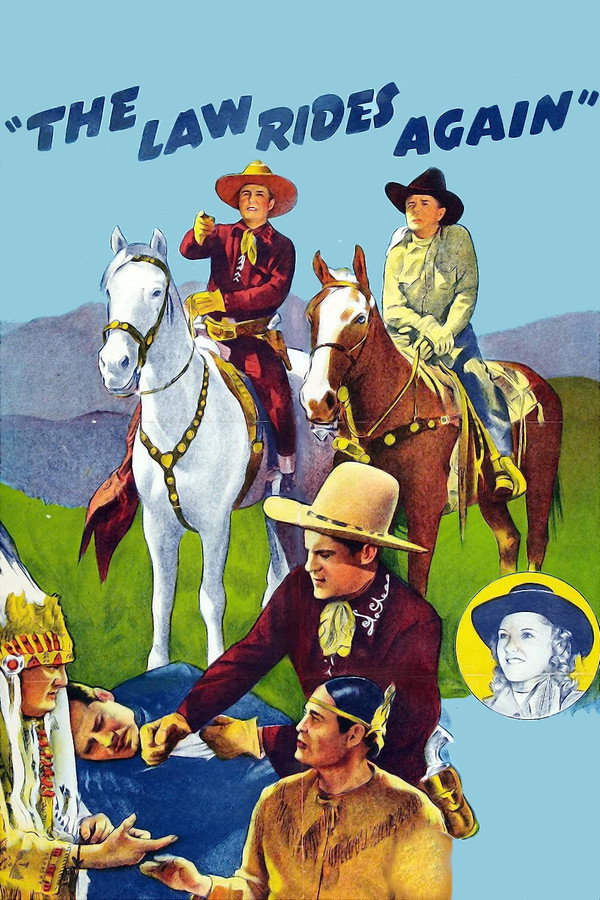 The Law Rides Again 海报