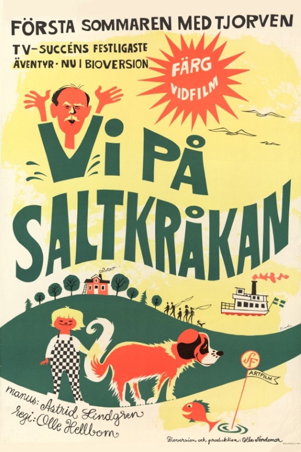 Vi på Saltkråkan 海报
