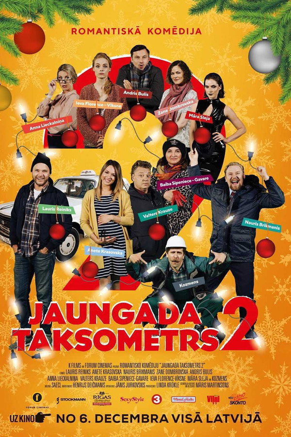 Jaungada taksometrs 2 海报