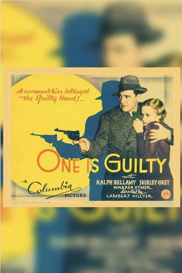 One Is Guilty 海报