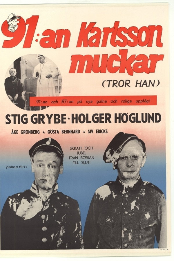 91:an Karlsson muckar (tror han) 海报