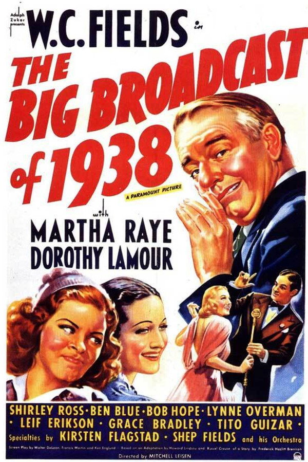 The Big Broadcast of 1938 poster