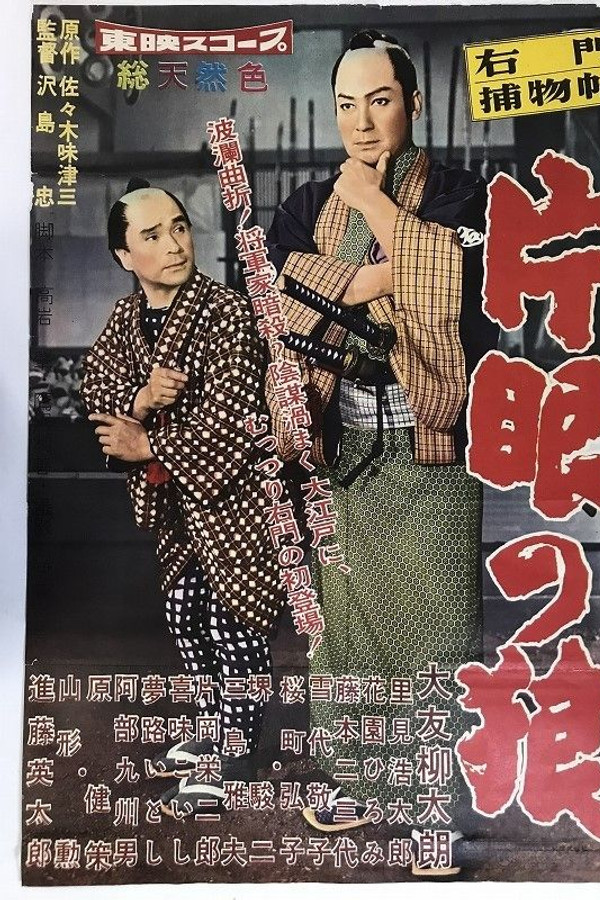 右门捕物帖：独眼狼 海报