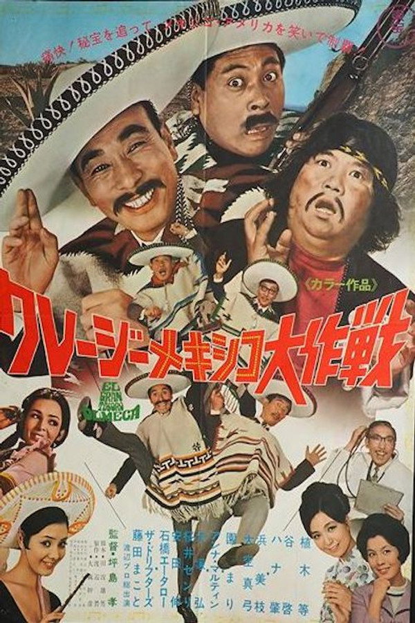 クレージーメキシコ大作戦 海报
