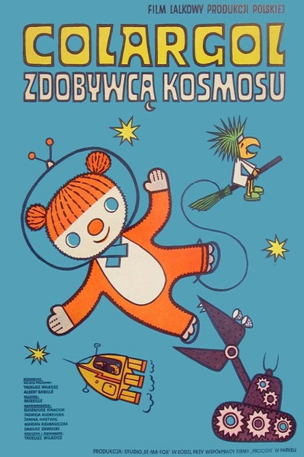 Colargol zdobywcą kosmosu poster