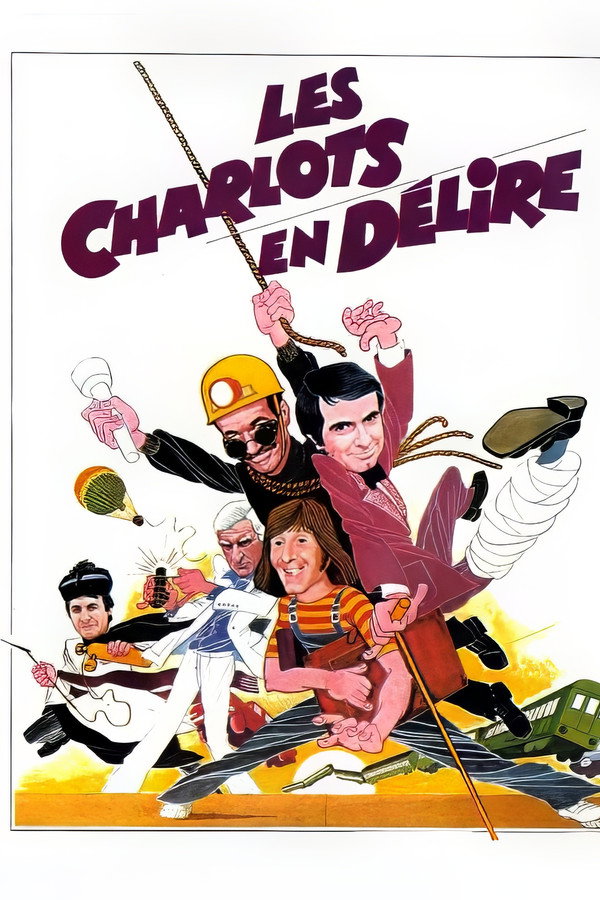 Les Charlots en délire poster