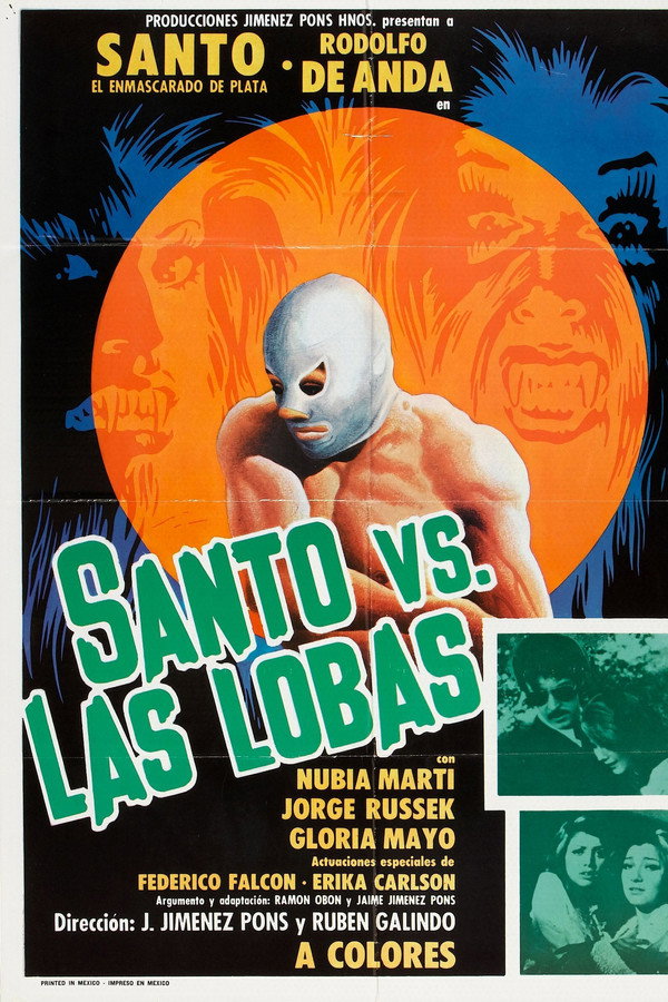 Santo vs. las Lobas 海报