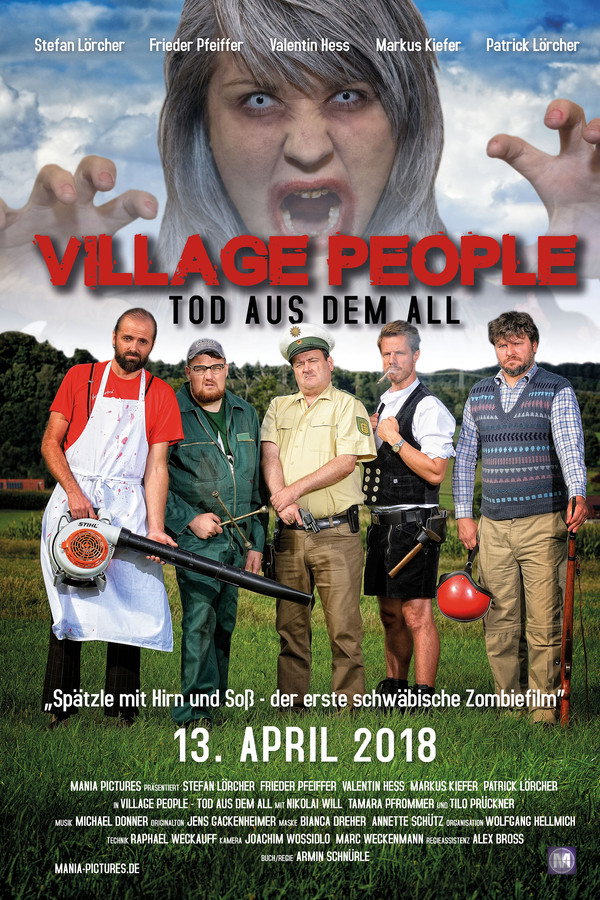 Village People - Tod aus dem All 海报