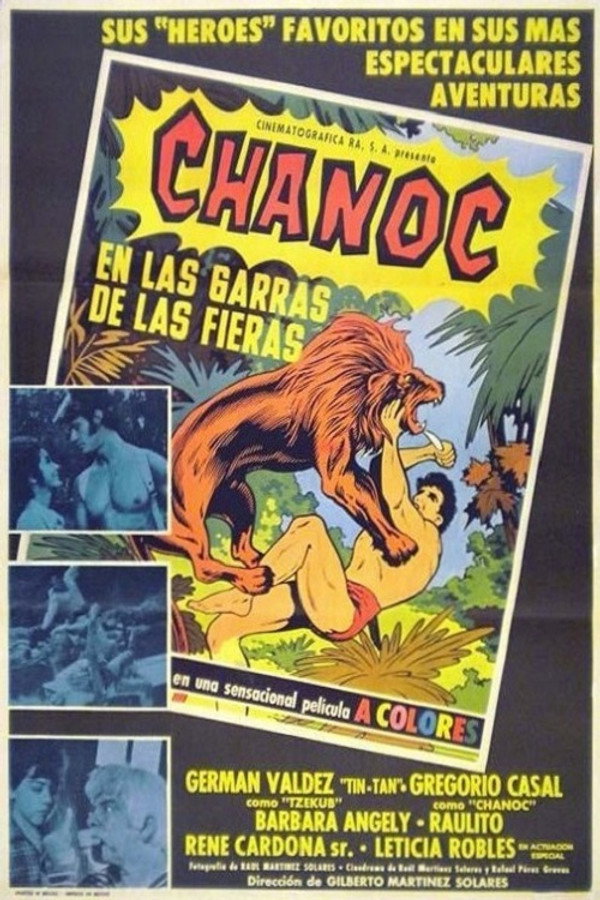 Chanoc en las garras de las fieras poster