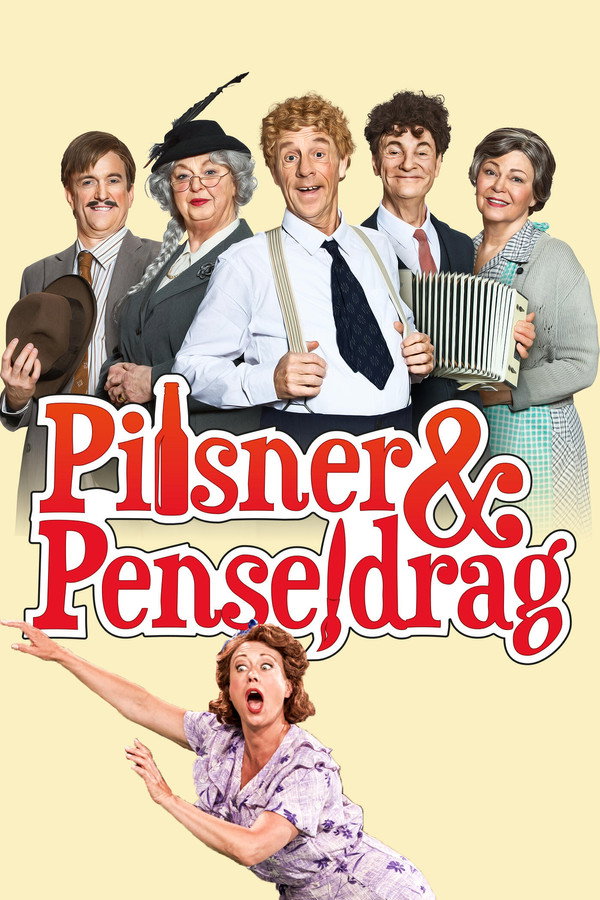 Pilsner & penseldrag 海报