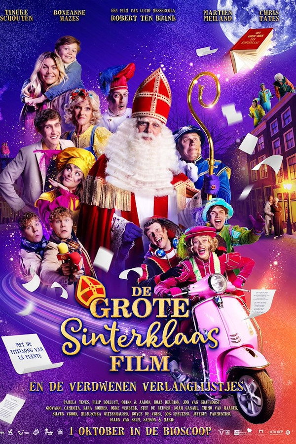 De Grote Sinterklaasfilm en de verdwenen verlanglijstjes poster