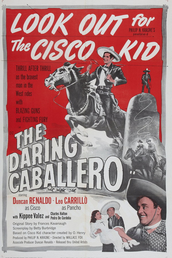 The Daring Caballero 海报
