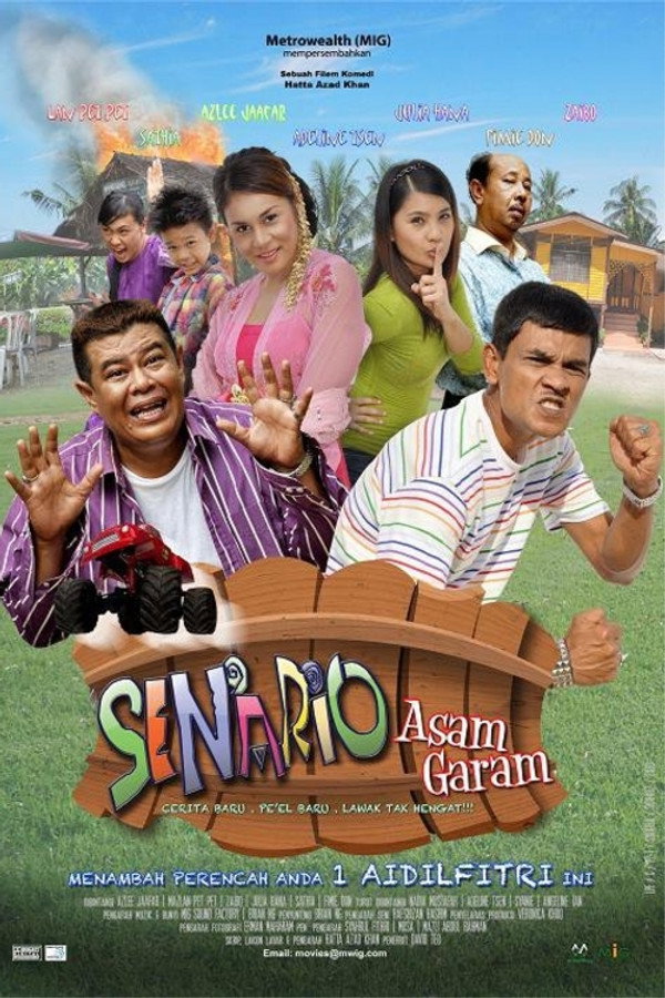 Senario Asam Garam 海报