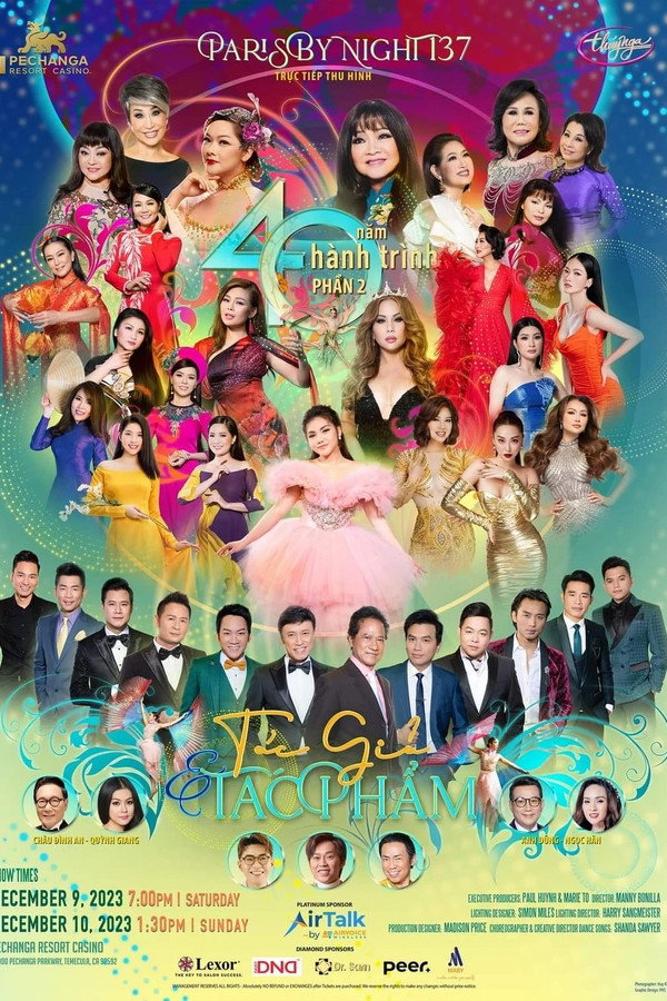 Paris By Night 137: 40 Năm Hành Trình (Phần 2): Tác Giả & Tác Phẩm 海报