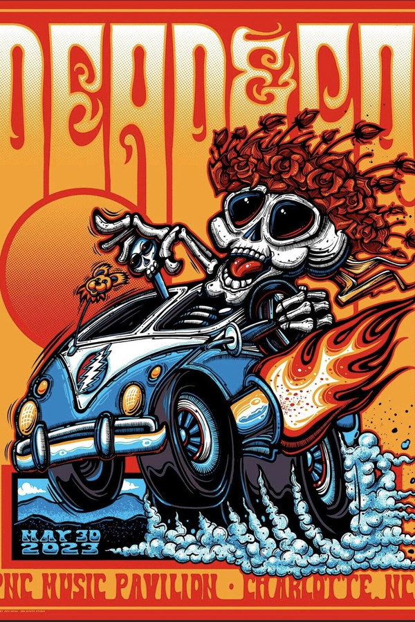 Dead & Company: 2023-05-30 at PNC Music Pavilion, Charlotte, NC, USA poster