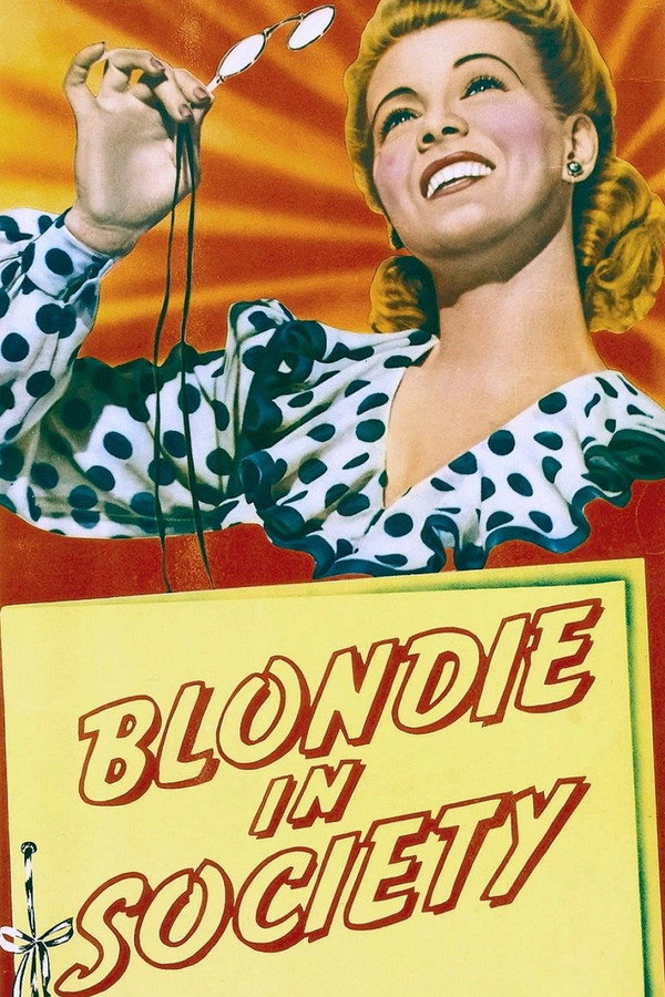Blondie in Society 海报