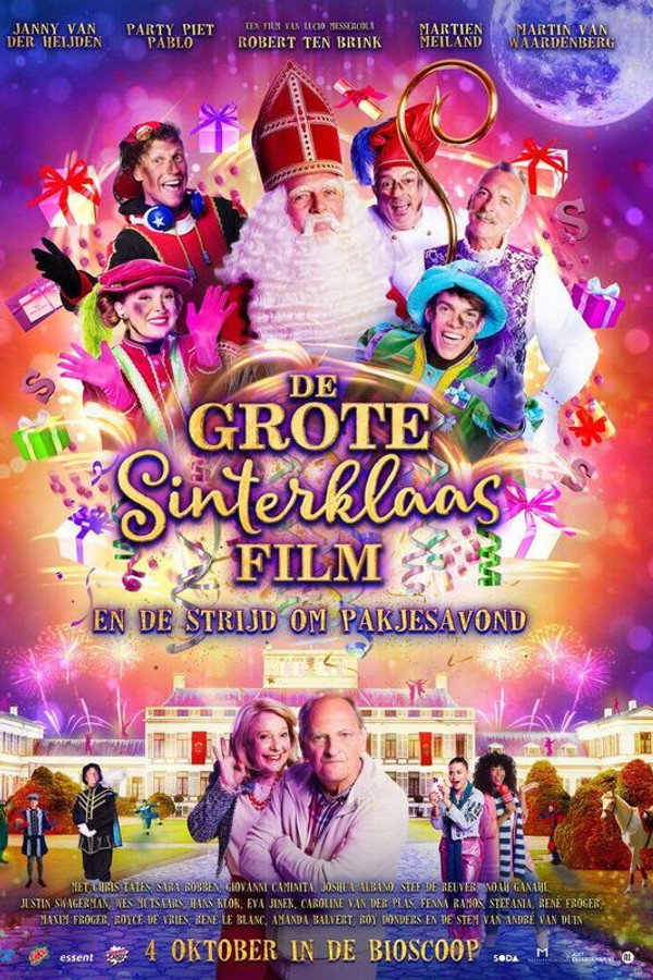 De Grote Sinterklaasfilm: De Strijd om Pakjesavond poster