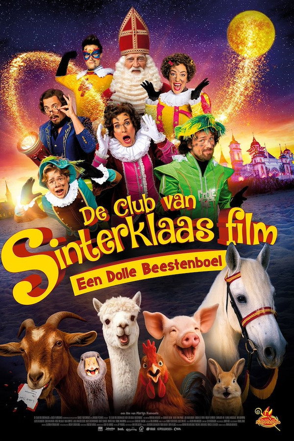 De Club Van Sinterklaas: Een Dolle Beestenboel poster