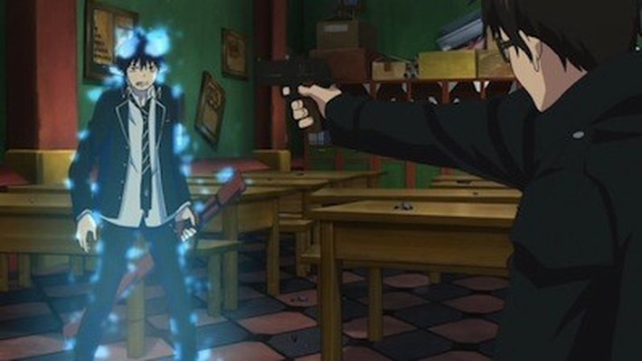 Blue Exorcist - Temporada 1 - Episódio 3: Irmãos
