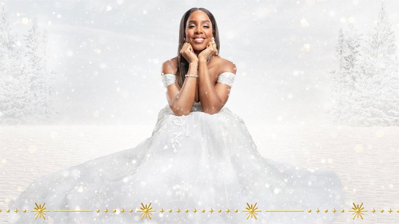 Merry Liddle Christmas Wedding backdrop 2
