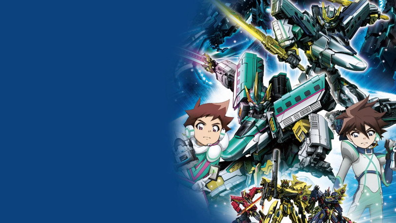 Shinkansen Henkei Robo Shinkalion The Movie: The Marvelous Fast ALFA-X That Comes From the Future backdrop 7