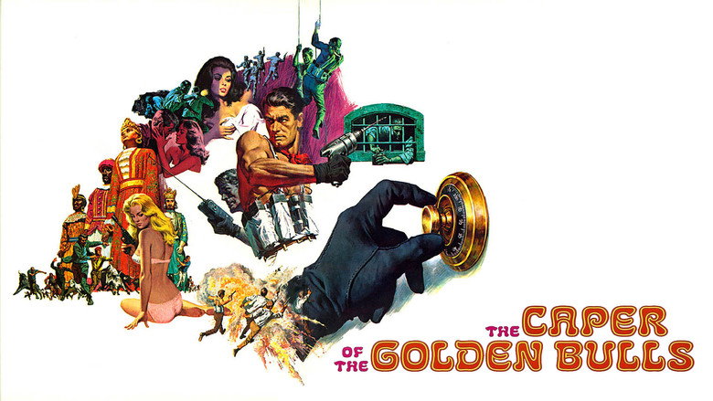 The Caper of the Golden Bulls backdrop 2