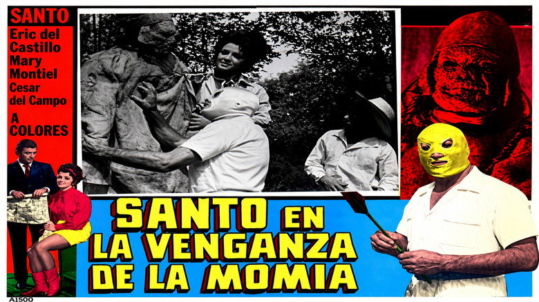 Santo in the Vengeance of the Mummy backdrop 3
