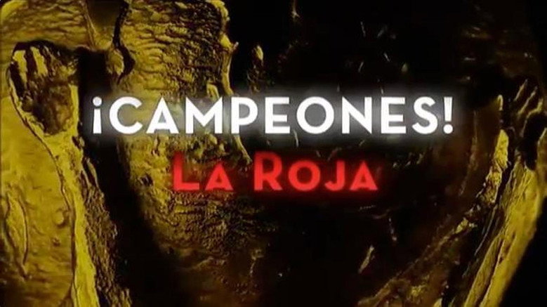 ¡Campeones! La Roja backdrop 1