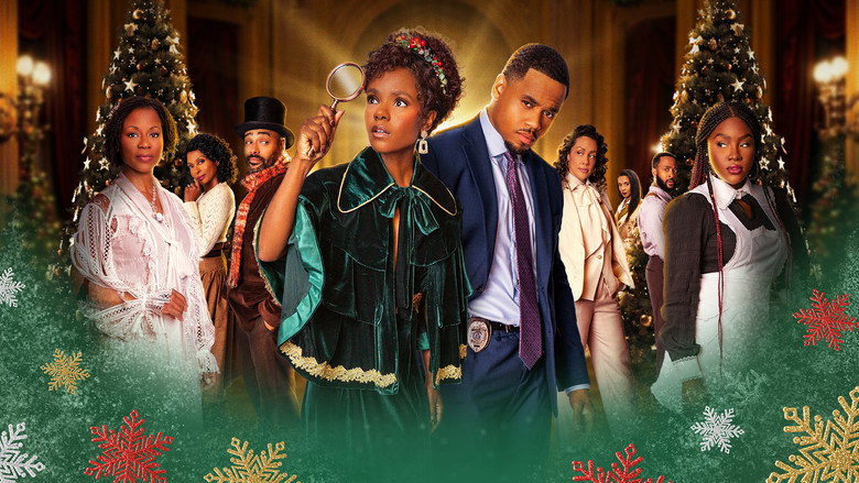 Very Merry Mystery backdrop 4