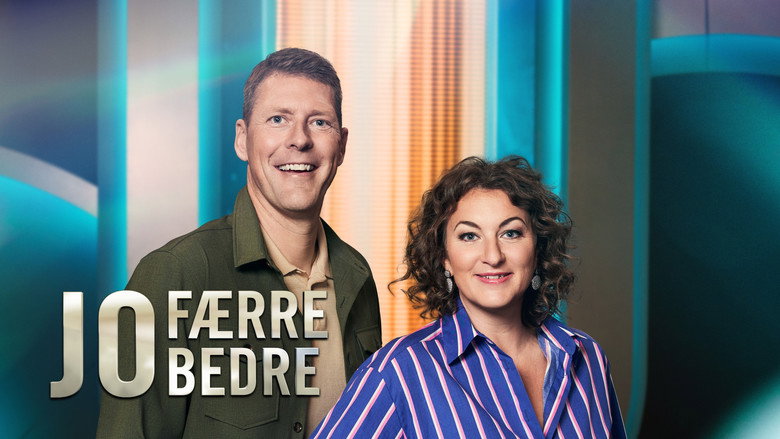 Jo færre jo bedre backdrop 2