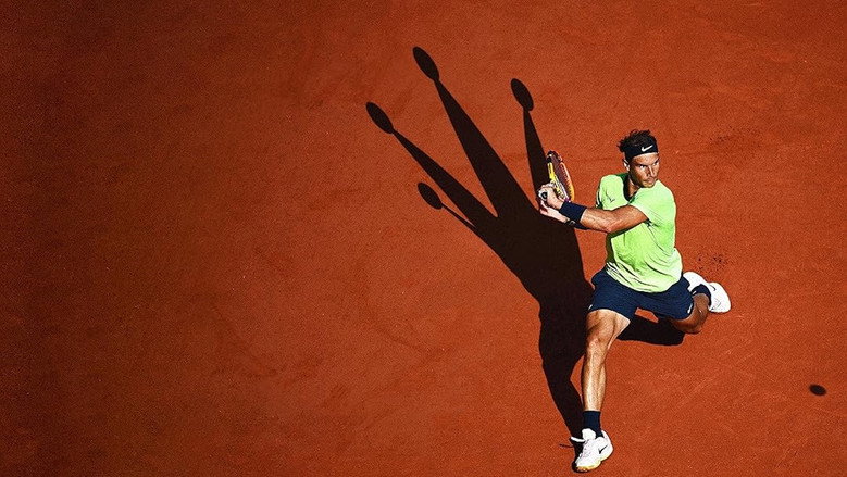 Nadal: King of Paris backdrop 1