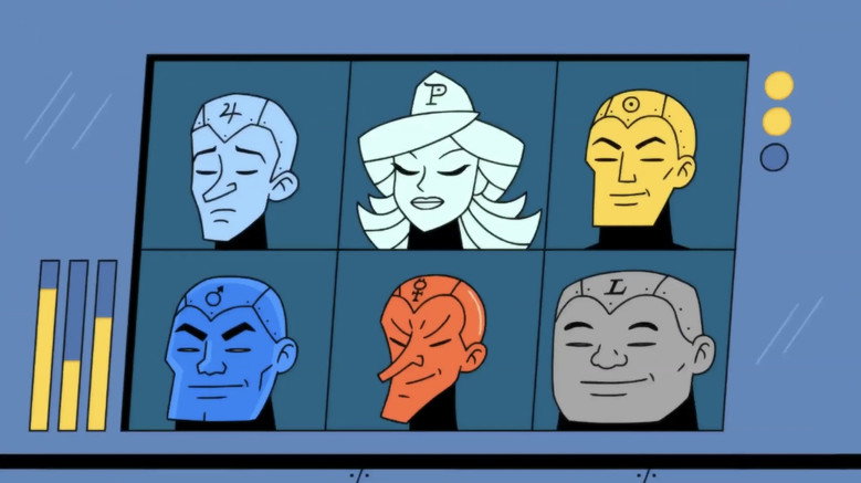 Metal Men backdrop 9