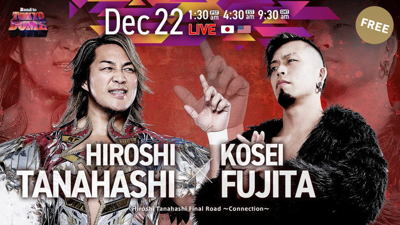 NJPW Road to Tokyo Dome 2025 - Day 3 backdrop 2