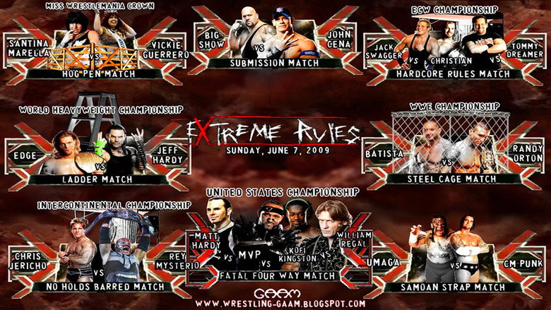 WWE Extreme Rules 2009線上电影看完整版