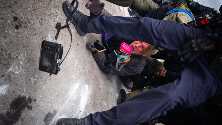 A photographer's quick thinking