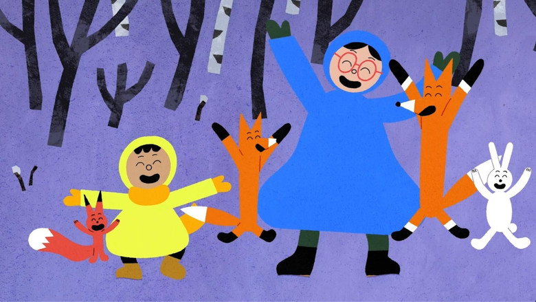 Animal Tales of Christmas Magic backdrop 3