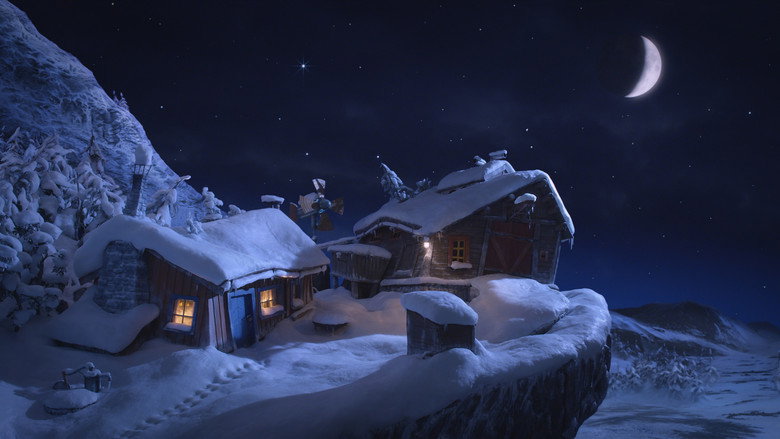Louis & Luca and the Snow Machine backdrop 4