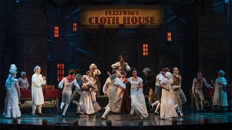 Milwaukee Rep: A Christmas Carol backdrop 1